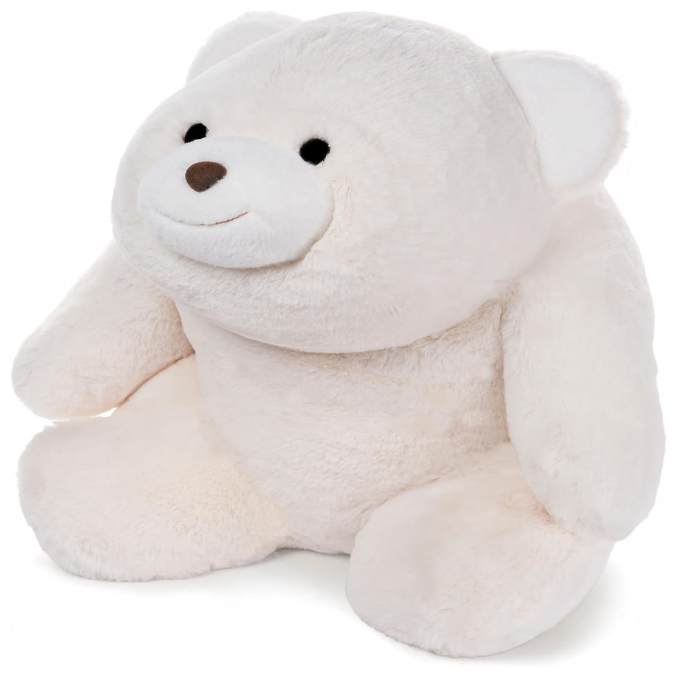 Pelucia Urso Polar Para Criancas Maiores De 1 Ano, Gund 6054271, Branco