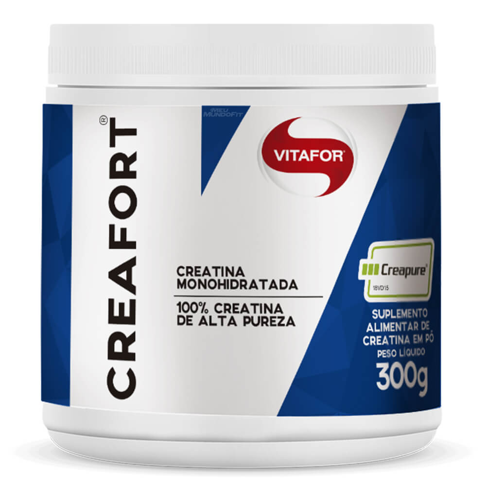 CREATINA CREAFORT CREAPURE - VITAFOR - 300G NEUTRO Menor preço em CREATINA CREAFORT CREAPURE - VITAFOR - 300G NEUTRO