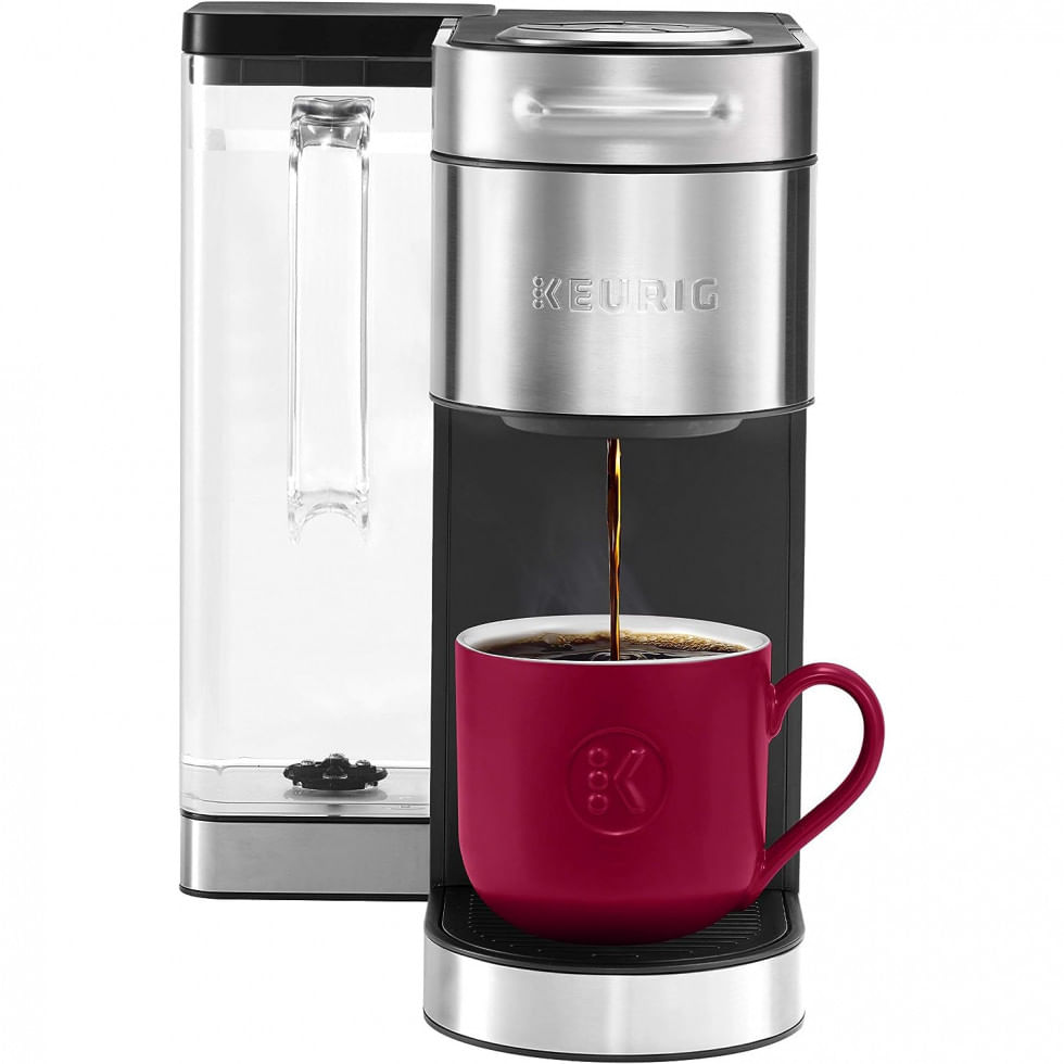 Cafeteira Eletrica K Supreme Plus Expresso Programavel Com Tecnologia Multistream 2.3l, Aco Inox, 110v, Keurig 5000350800, Prateado