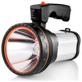 Lanterna Led Recarregavel, A Prova Dagua Ipx45 E 8.600 Lumens, Csndice, Prata