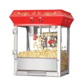 Pipoqueira Eletrica De Bancada Em Aco Inoxidavel, 560w, 110v, Great Northern Popcorn 6106 6 Oz Foundation Top Red, Vermelho