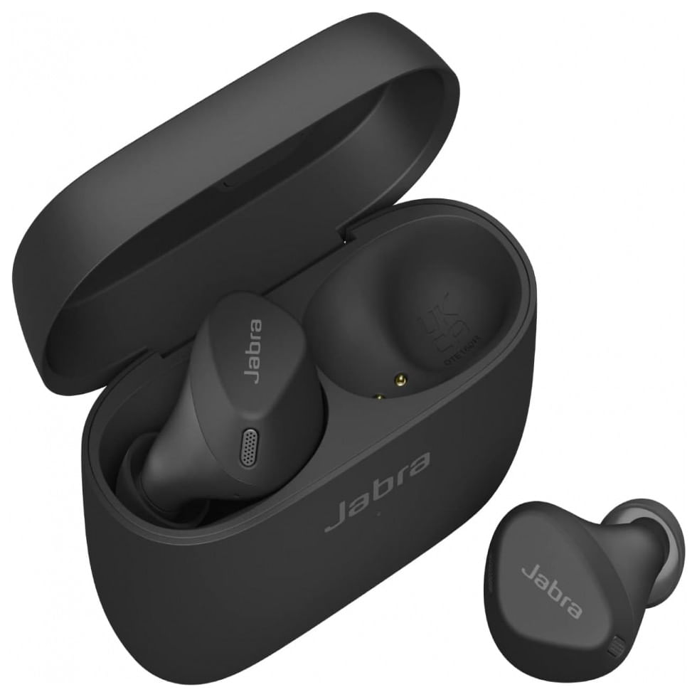 Fones De Ouvido Bluetooth Com Cancelamento De Ruído E Tecnologia Hearthrough Ajustável, Jabra Elite 4 Active, Preto