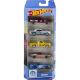 Hot Wheels Pacote 5 Carros Mopar - Mattel