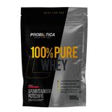 Suplemento Em Pó Probiótica 100% Pure Whey Refil  900g  Morango