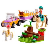 Blocos De Montar Trailer De Cavalo E Ponei 105 Pecas Lego Friends