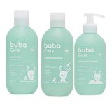 Kit Shampoo 250ml + Condicionador 250ml + Sabonete 250ml Hipoalergênico - Buba Care