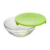 Tigela Vidro Tampa Verde 240ml 1 Peça Casambiente