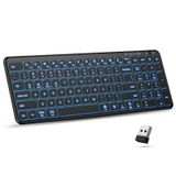 Teclado Sem Fio Omikamo Multi-device 2.4g E Bluetooth