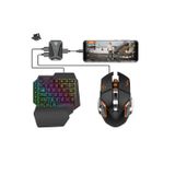 Pacote Combinado De Teclado 4 Em 1 Para Celulares Android E Ios