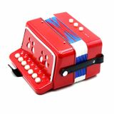 Mini Crianças Teclado Acordeão Educacional Banda De Ritmo Ins