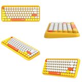 Ajazz 308i Teclado Bluetooth Sem Fio Para Ipad Mobile Table