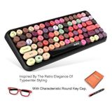 Ajazz 308i Teclado Bluetooth Sem Fio Para Ipad Mobile Table
