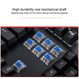 Teclado De Jogos Com Fio Yindiao Black Axis (branco)