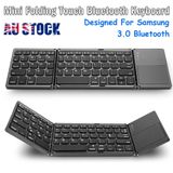 Teclado Bluetooth Mini Touch Dobrável 3.0 Para Sistema