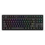 Teclado Mecânico Com Fio Ak873 Teclas De Troca A Quente