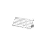 Mini Teclado Bluetooth Sem Fio Para Ipad/android - Prata