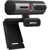 Webcam Autofocus Full Hd 1080p Com Obturador De Privacidade - Pro Web Camera Com Microfone Digital Duplo - Câmera De Computador Usb Para Pc Laptop De