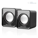 Caixa De Som 2.0 Mini 3w Rms Sp151 Preta