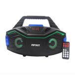 Caixa Bluetooth C/led Fm/usb/sd/microfone 32w Azul - Infokit