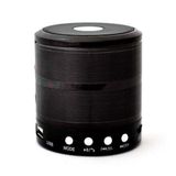 Caixa De Som Bluetooth Mini Speaker Space Line Ws-887 Preta