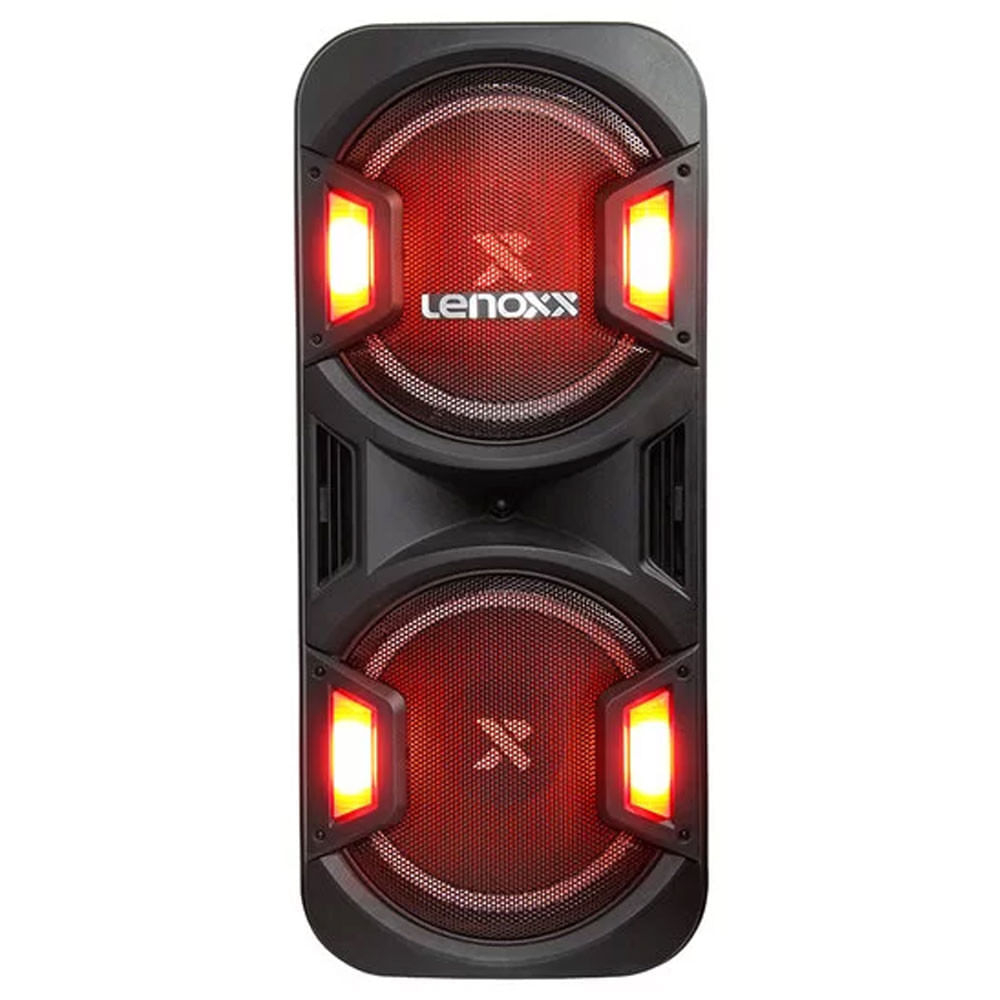 Torre De Som Lenoxx Bluetooth 1600 Watts Preto Lts12