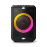 Caixa De Som Philips Party Speaker Tax3206/78 Bluetooth Portátil 80w Luzes De Led Preto