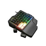Teclado Mecânico Para Jogos De Uma Mão K7 Rgb Para Pubg Fortnite