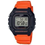 Relógio Casio Standard W-218h-4b2vdf Laranja