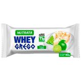 Whey Grego Bar Barrinha Sabor Torta De Limao Display C/ 12