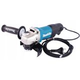 Esmerilhadeira Angular 125mm Industrial 1300w Com Flange Punho Chave Protetor Ga5050 220v Makita