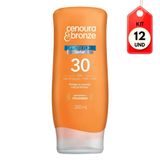 Kit C/12 Cenoura &amp; Bronze Protetor Solar Fps30 200ml