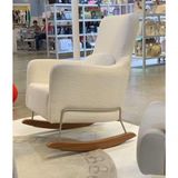 Poltrona Amamentação E Decoração Essenza Abstratto Bouclê Offwhite