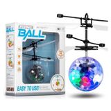 Bola Flutuante De Drone, Bola Voadora Com Sensor De Luz Led