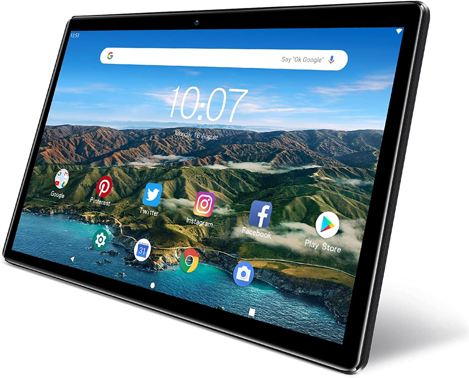 Tablet Android De 10 Polegadas, Primom M10, 2 Gb De Ram, Tablet Android 10.0 De 32 Gb, Tela Ips Hd De 10,1 Polegadas, Gps, Fm, Processador Q