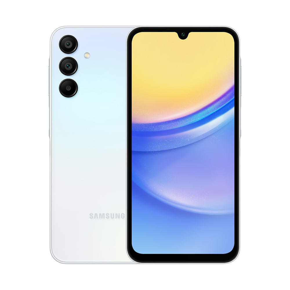 Celular Samsung Galaxy A15 5g 128gb, 4gb Ram, Tela Infinita De 6.5&quot; Azul Claro