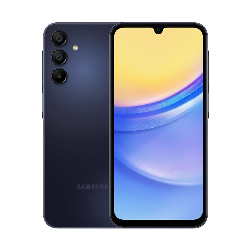 Celular Samsung Galaxy A15 5g 128gb, 4gb Ram, Tela Infinita De 6.5&quot; Azul Escuro