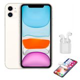 Iphone 11 Branco 128gb Vitrine Apple com Fone TWS e Pelicula