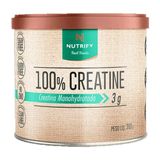 Creatina Monohidratada 3000g Pura 300g Nutrify Vegano