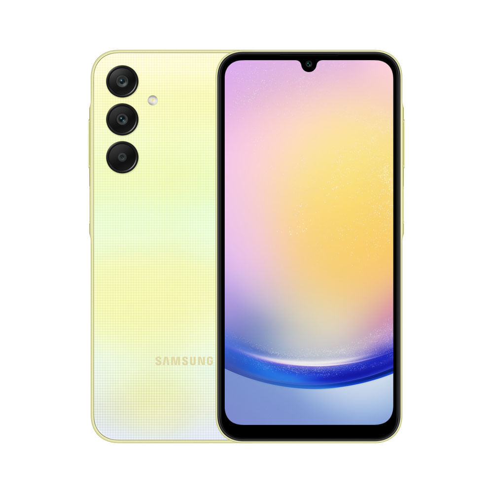 Celular Samsung Galaxy A25 5g 256gb, 8gb Ram, Tela Infinita De 6.5&quot; Verde Claro