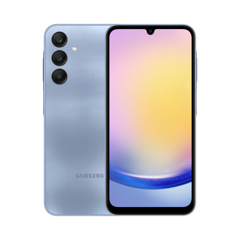 Celular Samsung Galaxy A25 5g 256gb, 8gb Ram, Tela Infinita De 6.5&quot; Azul