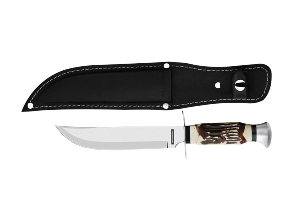 FACA ESPORTE 5 OUTDOOR PRETO LAMINA DE ACO INOX E CABO DE ABS TRAMONTINA Menor preço em FACA ESPORTE 5 OUTDOOR PRETO LAMINA DE ACO INOX E CABO DE ABS TRAMONTINA