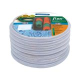 MANGUEIRA FLEX EM PVC TRANSPARENTE PARA JARDIM COM 10 METROS E COM ENGATES PLASTIC TRAMONTINA