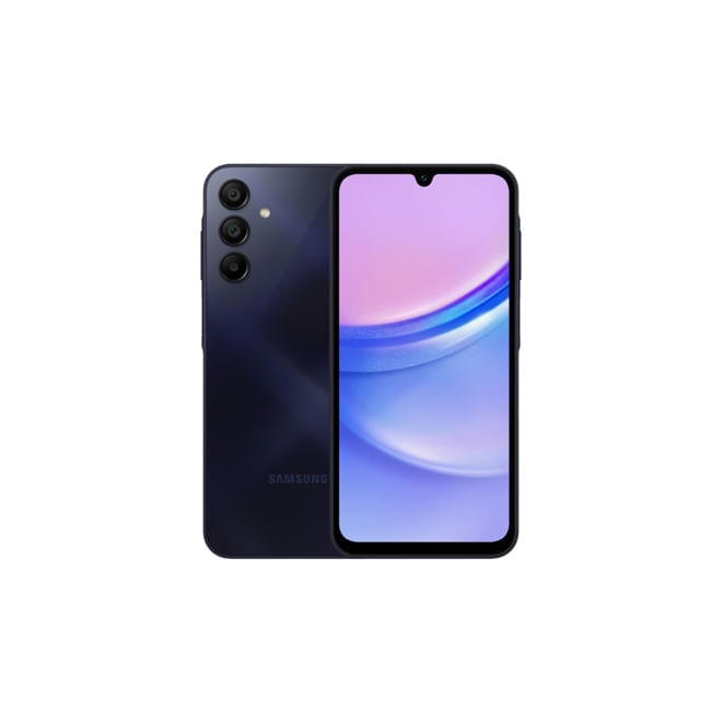 Smartphone Samsung Galaxy A15 256gb 8gb Ram Tela Infinita De 6,5&quot; Câmera Tripla E Selfie 13mp Azul Escuro