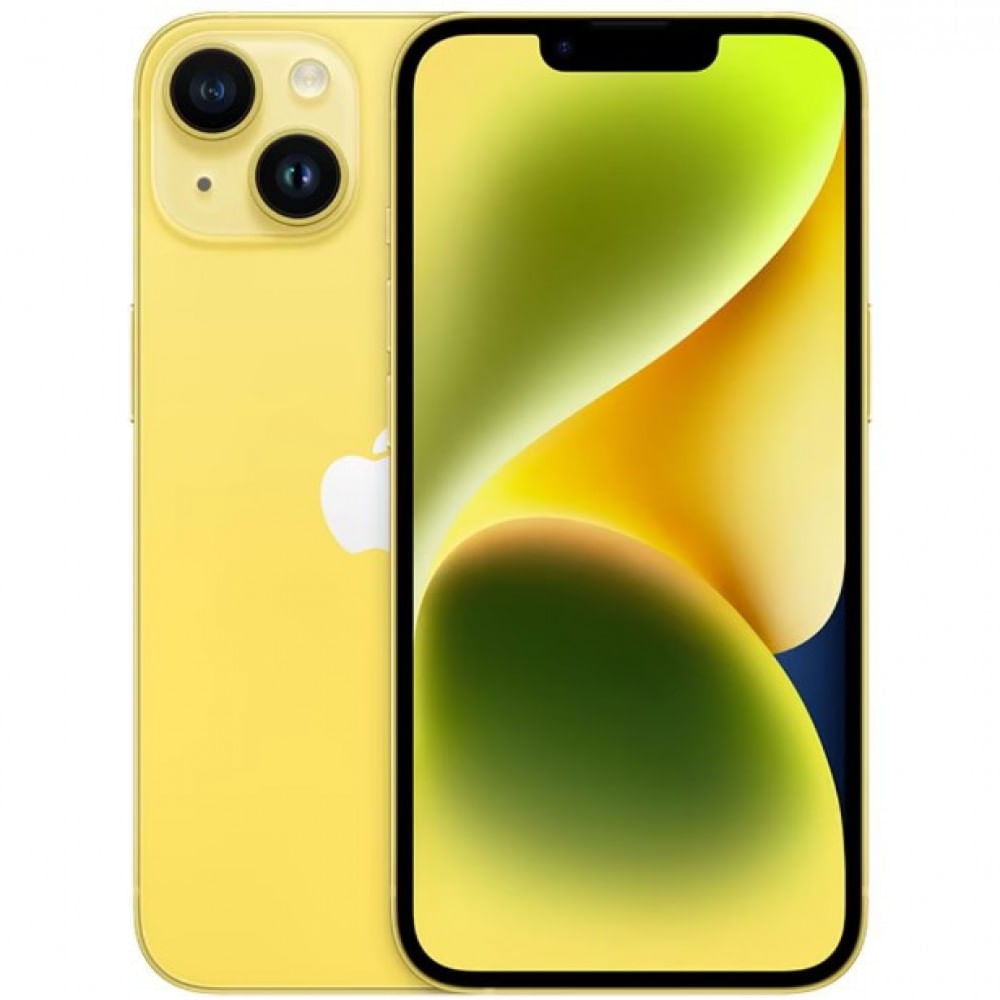 Apple Iphone 14 - 256gb - Câmera Dupla - Amarelo.