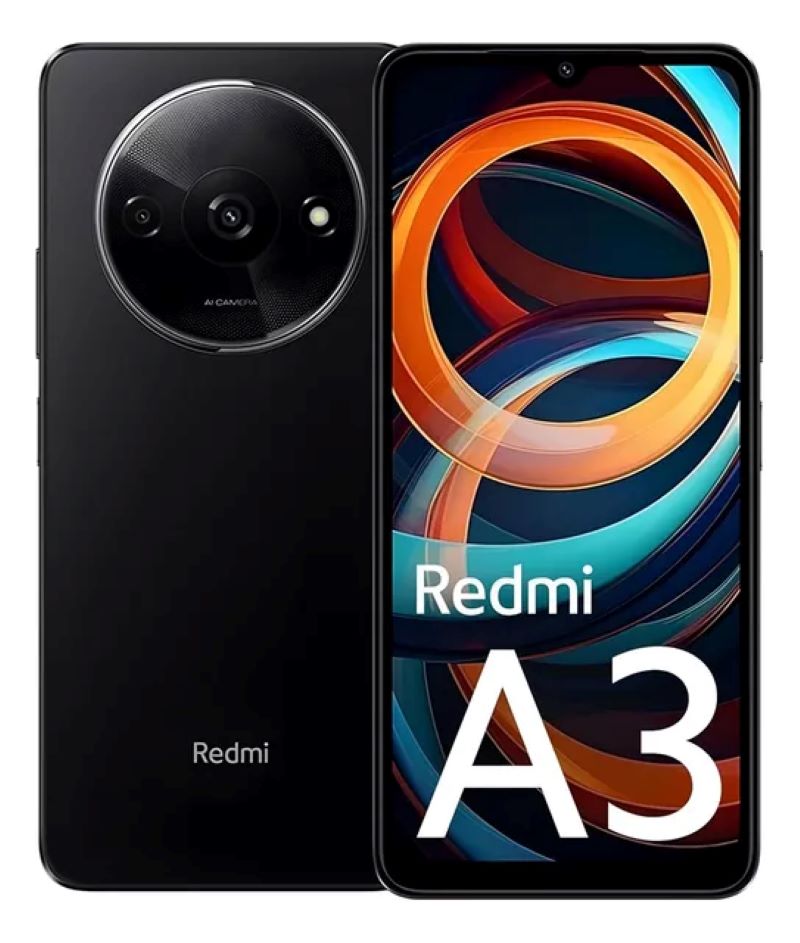 Smartphone Xiaomi Redmi A3 4gb Ram 128gb Rom Versão Global Preto