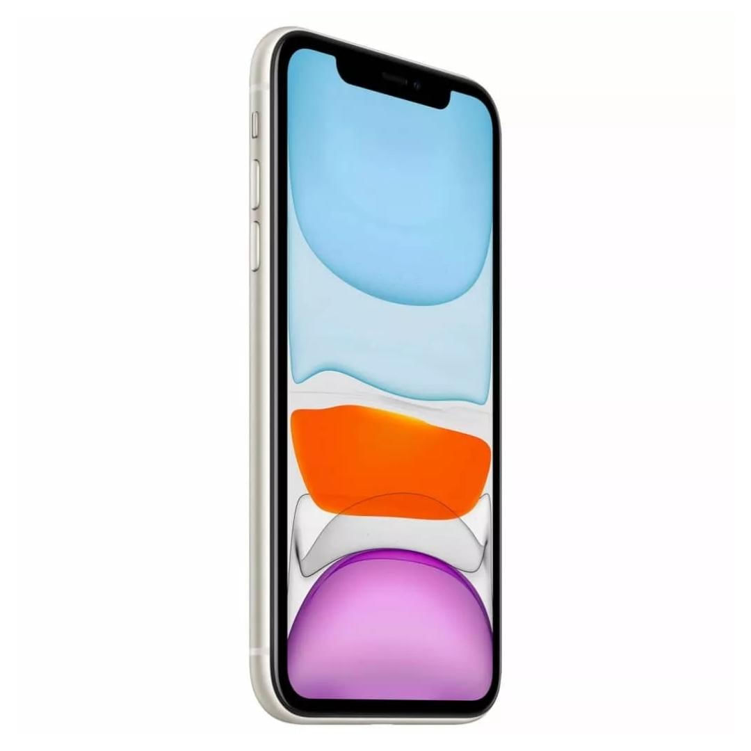 Iphone 11 Branco Apple 128gb 4g Tela 6.1 Lcd Vitrine