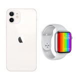 Apple Iphone 12 5g Branco 128gb Camera 12mp Vitrine Com Relogio W46