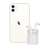 Celular Iphone 11 Branco Apple 128gb Semi- Novo/ Vitrine E Fone Sem Fio