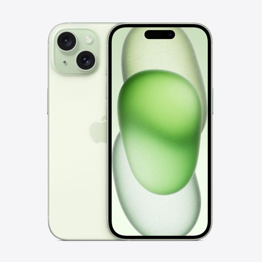 Iphone 15 Apple 128gb, Tela De 6.1&quot;, Câmera Dupla De 48mp- Verde