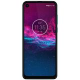 Usado: Motorola One Action 128GB Aquamarine Muito Bom - Trocafone